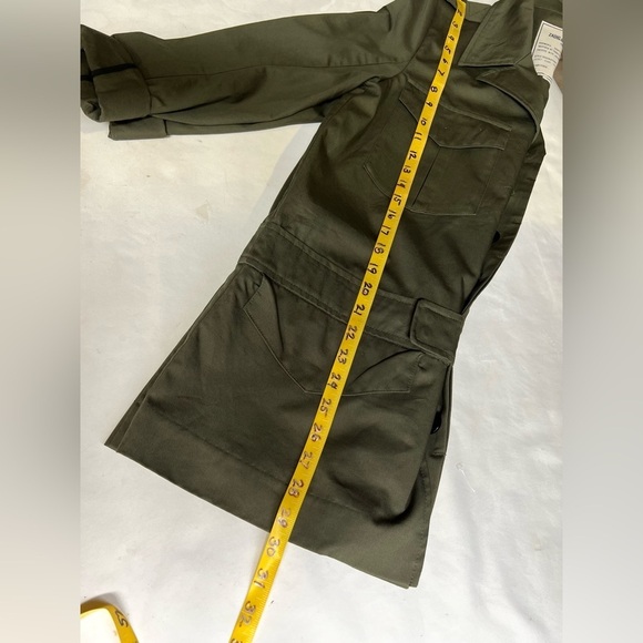 ZADIG & VOLTAIRE Olive green KALENA military style jacket size S. - Picture 15 of 15